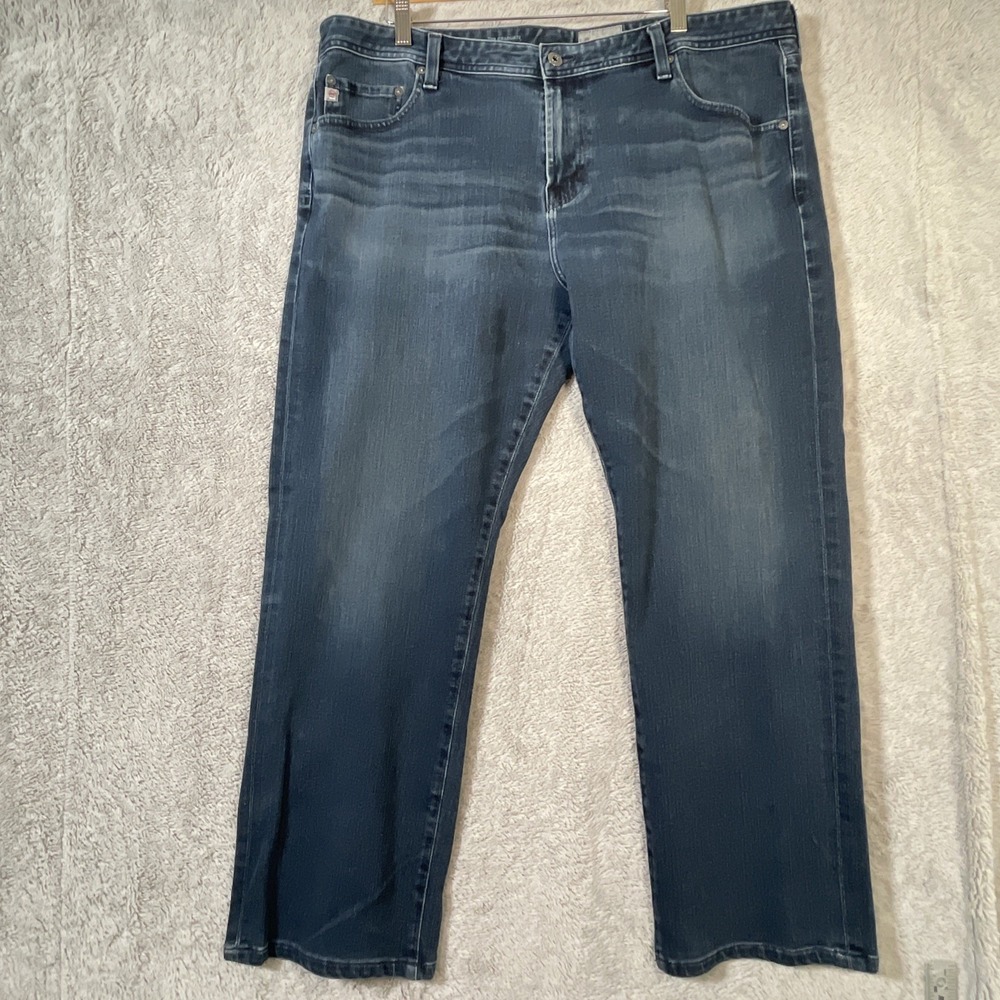 AG Adriano Goldschmeid Jeans Men 40x29 Blue Denim 360‎ The Graduate READ